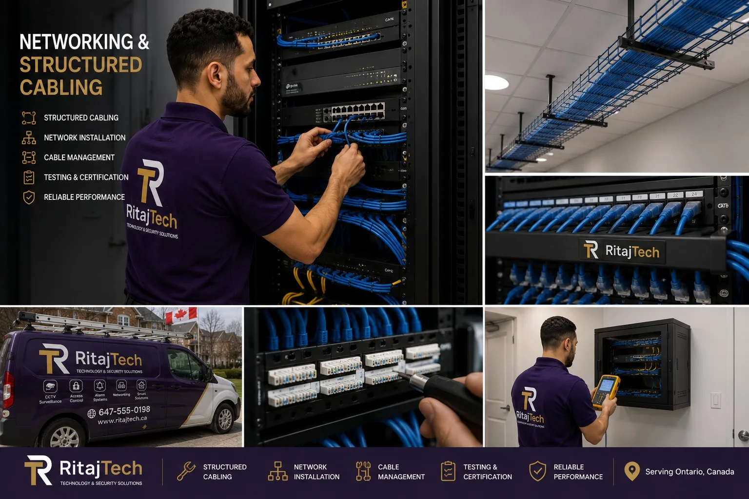 Commercial Office Network Infrastructure